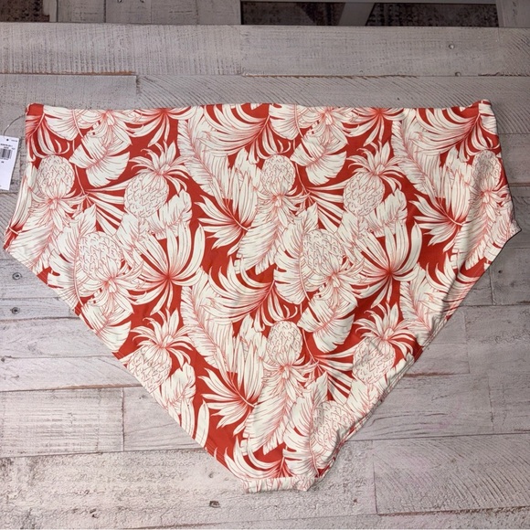 Old Navy Palms Print Swim Bottom High Waist Bikini Bottom Plus Size 4X - Picture 7 of 14